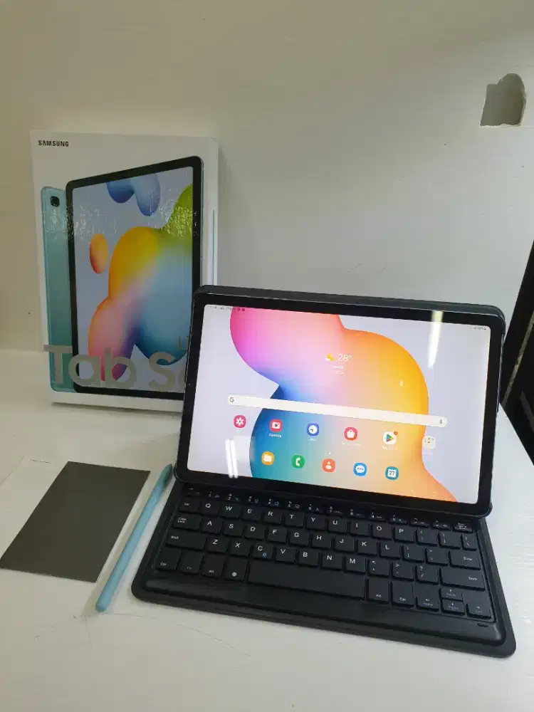 Samsung tab S6 lite 4/128gb fullset likenew