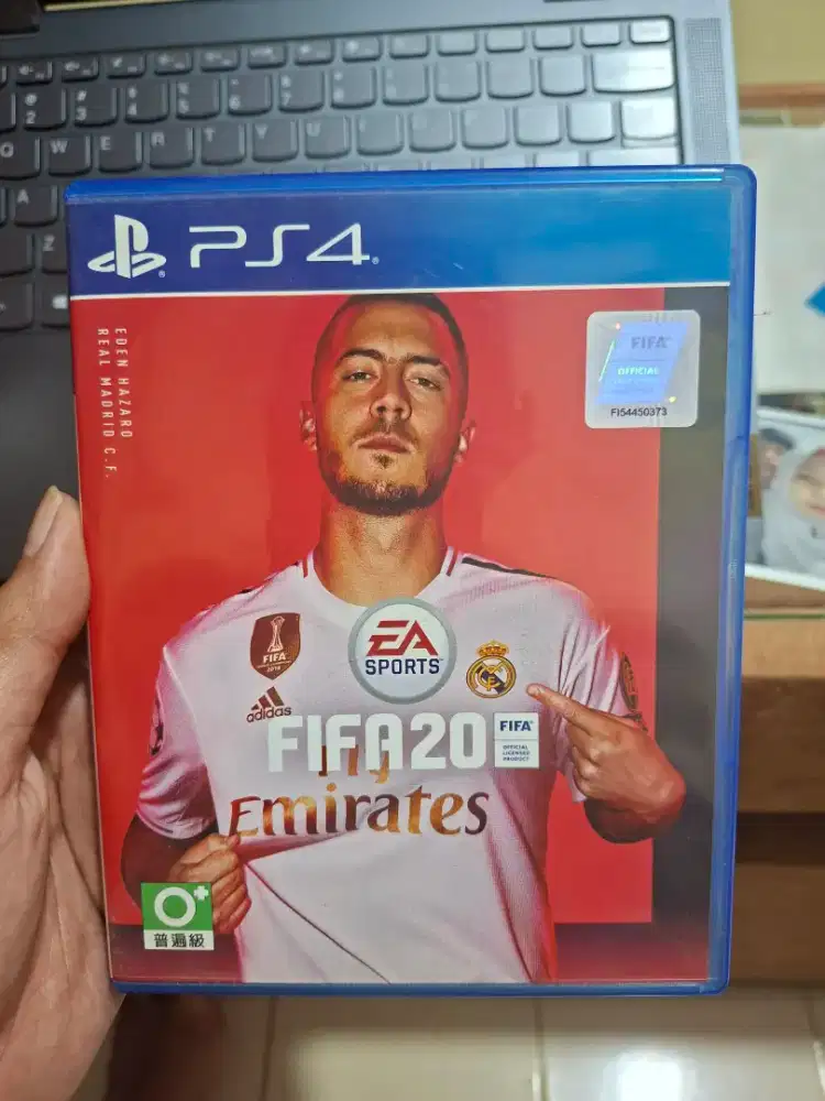Jual BD Kaset PS4 PlayStation 4 FIFA 20 ORI Full-set Mulus