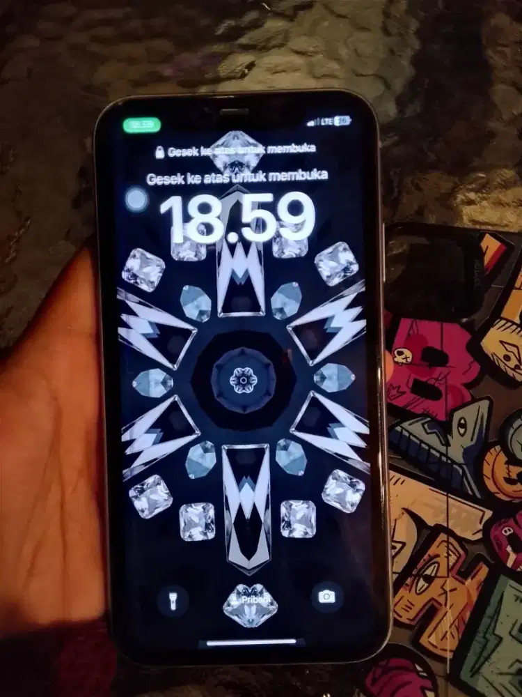 Iphone 11 64 gb purple murah