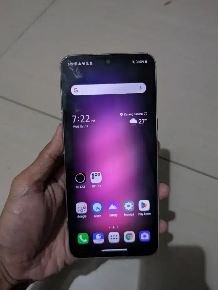 LG v60 DoCoMo versi jepang