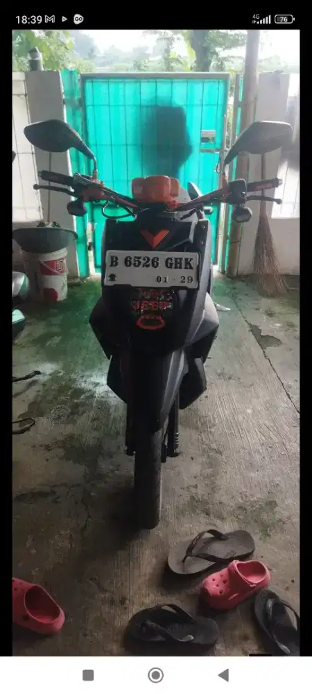 Yamaha x ride 2013 ss lengkap pajak pules