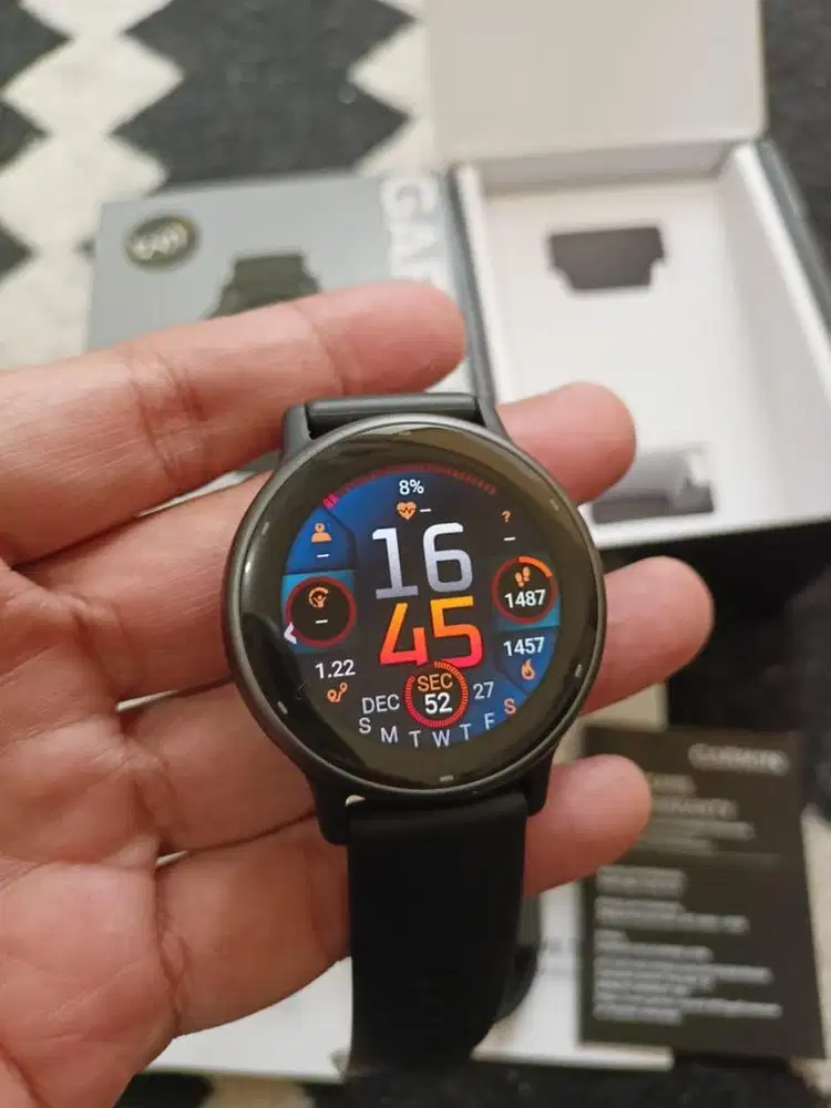 Vivoactive 5 Black Like New No minus fullset Grs Resmi Tam Nov 2027