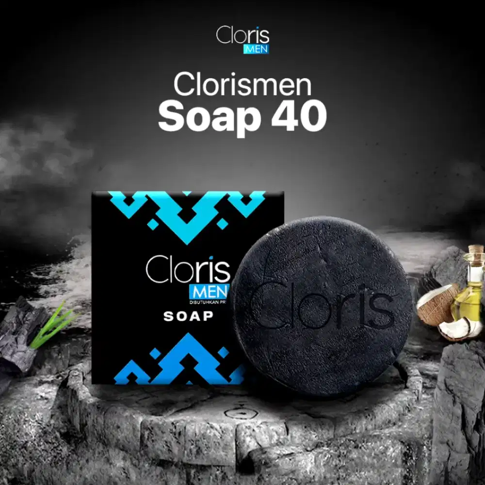 Sabun muka cowok clorismen 100% ori