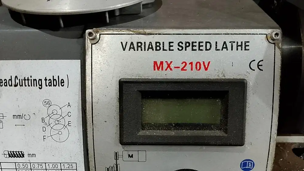 Dijual cepat mesin Bubut puli Matic dan Bor Dudukan