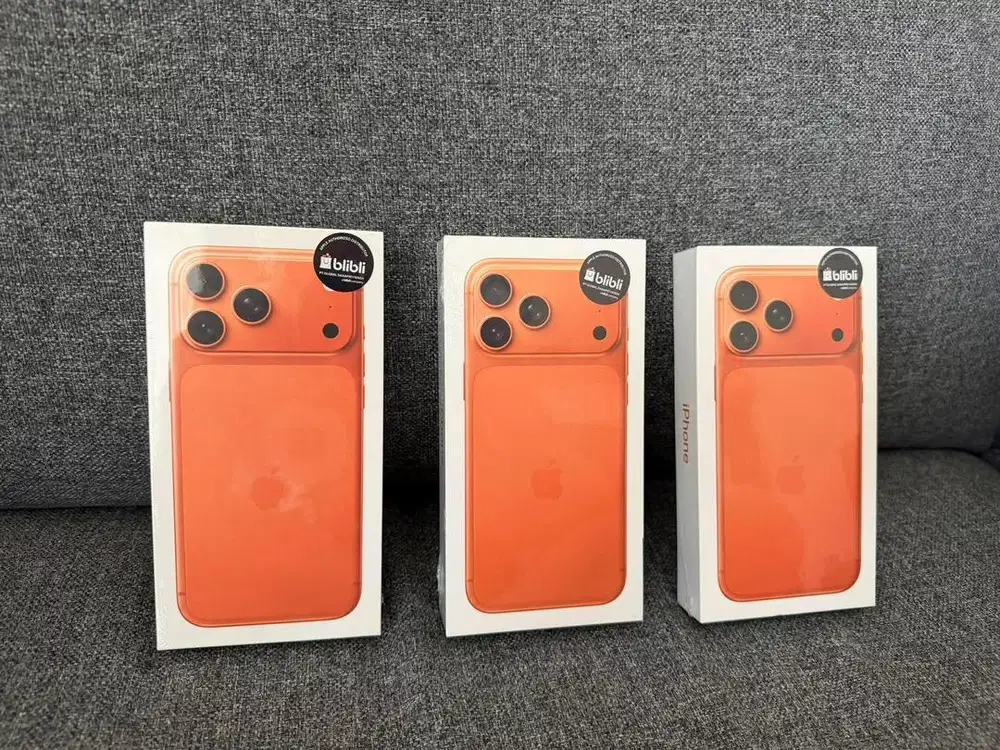 Di beli iphone 17 series apa aja pro dan max baru seken info bos gas y