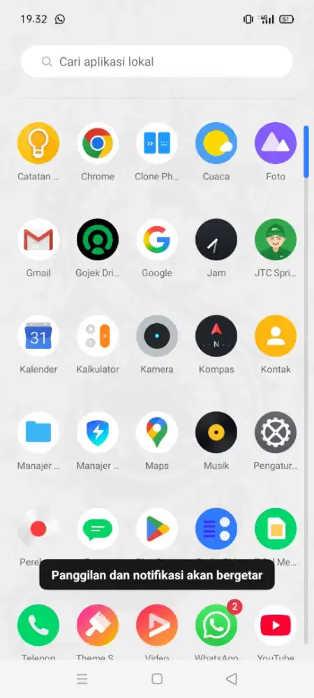 jual hp realme C11 ram 2/16