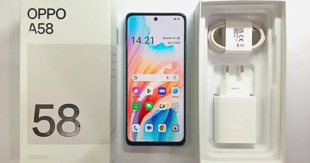 Oppo A58 Ram 8/128 Mulus