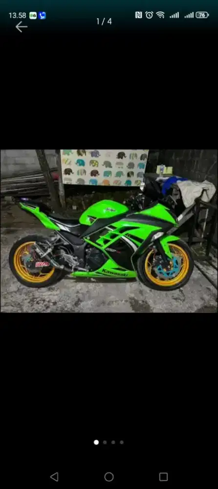 DIJUAL NINJA 250CC FI PAJAK HIDUP