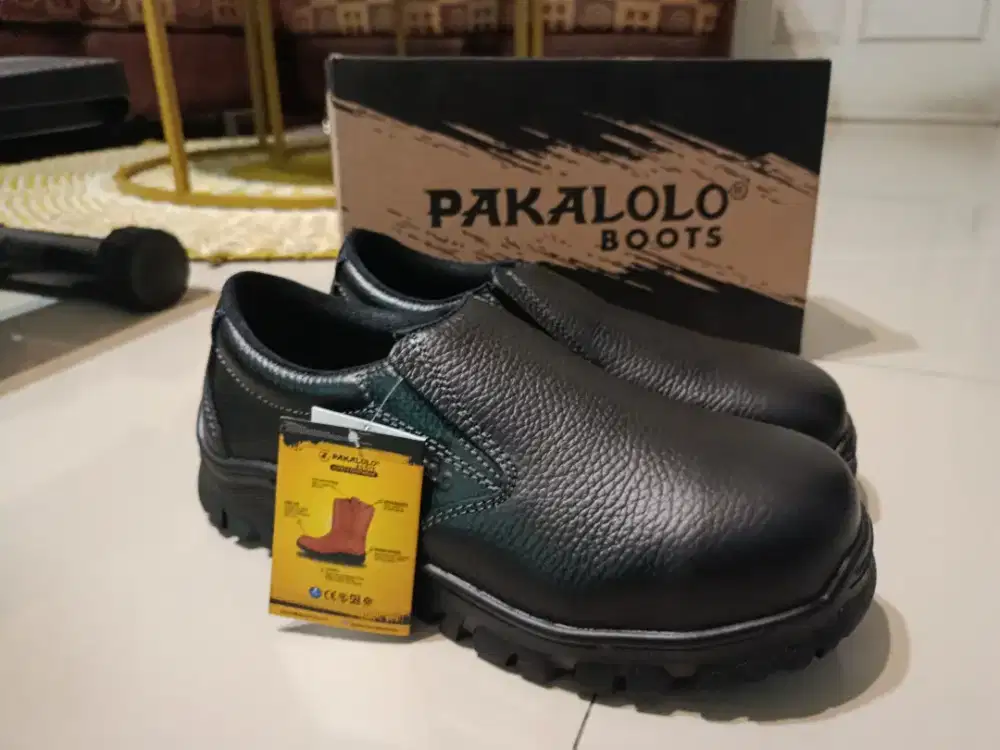 SEPATU BOOTS PAKALOLO ASLI (KONDISI BARU)