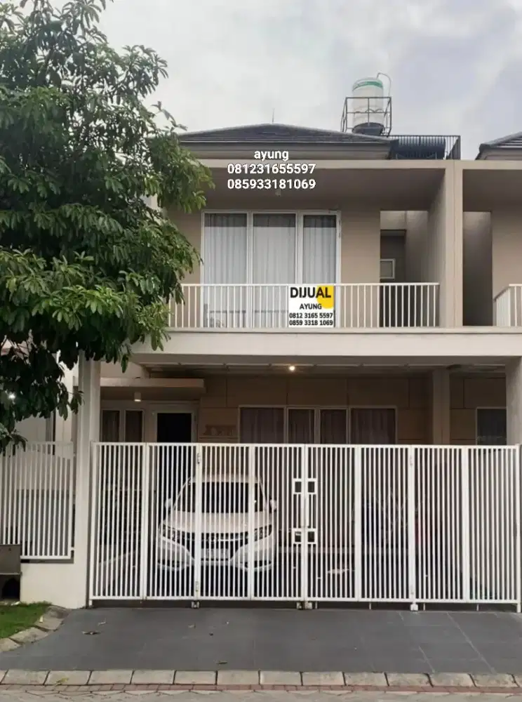 Rmh 2Lt Full Furnish lokasi strategis di Puri Galaxy Surabaya