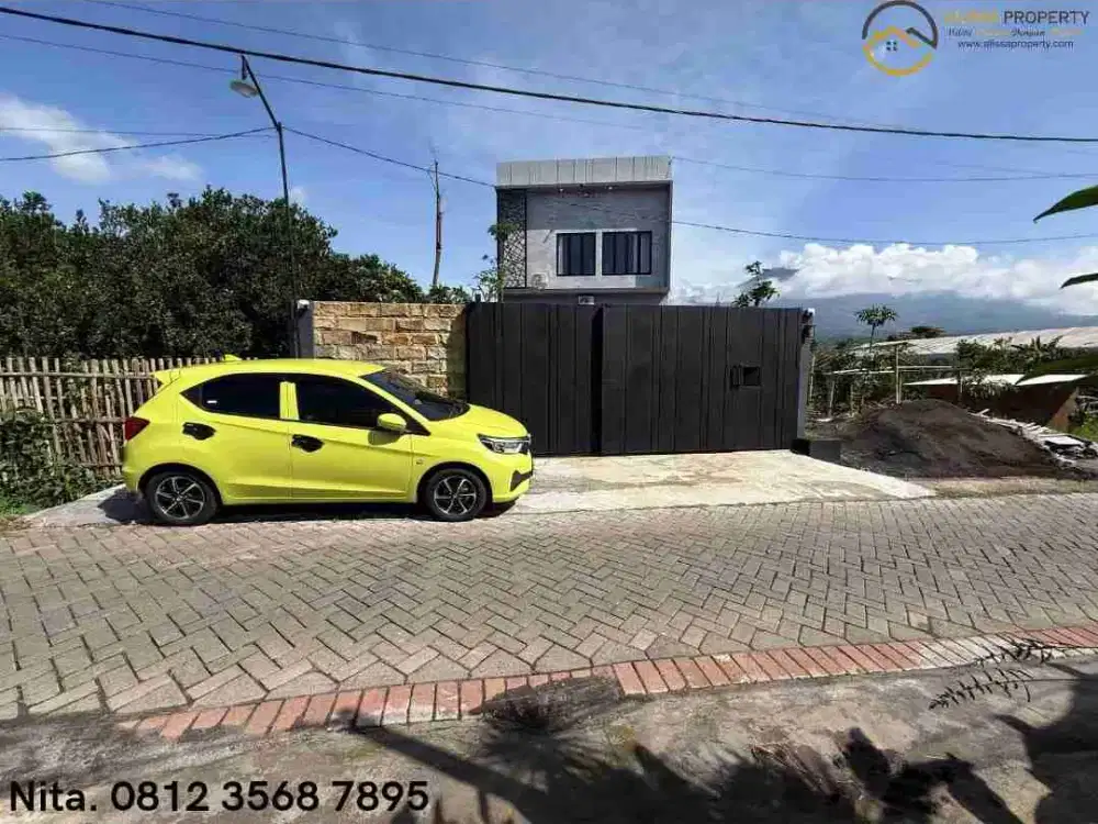 DIJUAL VILLA MEWAH FULL FURNISH (ADA KOLAM RENANG) SELANGKAH DARI BATU LOVE GARDEN