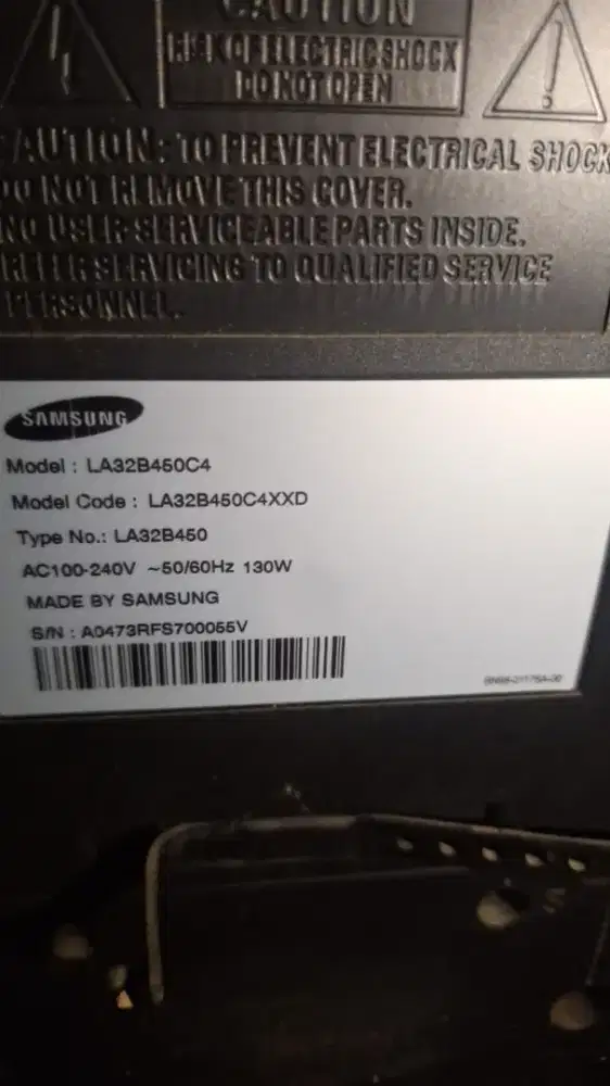 Sharp dan samsung 32in kriput tp layar normal
Toshiba 32in layar pecah