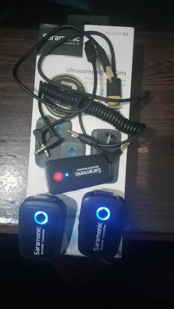 Mic Wireless Saramonic Blink500 B2 (TX+TX+RX)