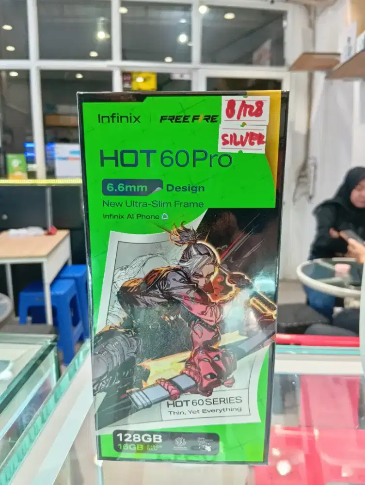 Infinix hot 60pro ram 8gb Rom 128gb