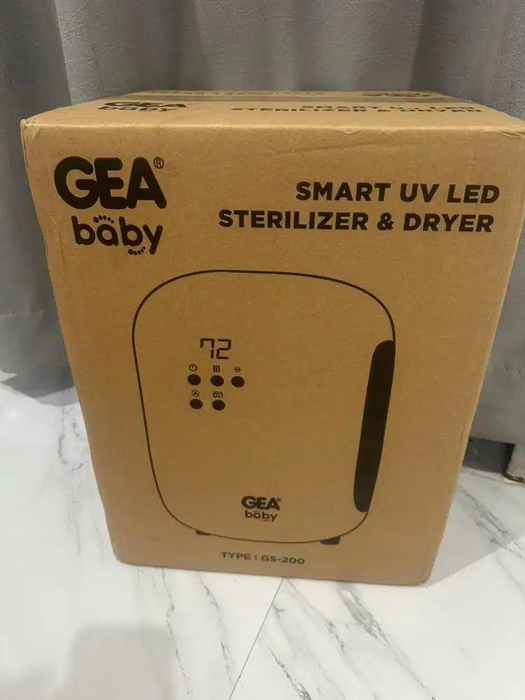 GEA baby GS-200 smart LED UV sterilizer&dryer barang baru
