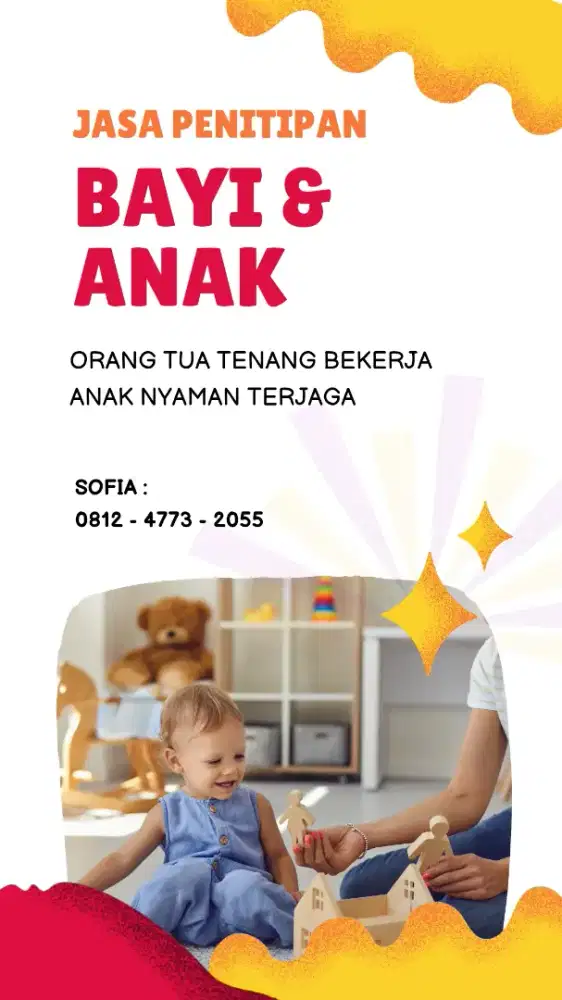 Day Care / Penitipan Bayi & Anak / Antar Jemput