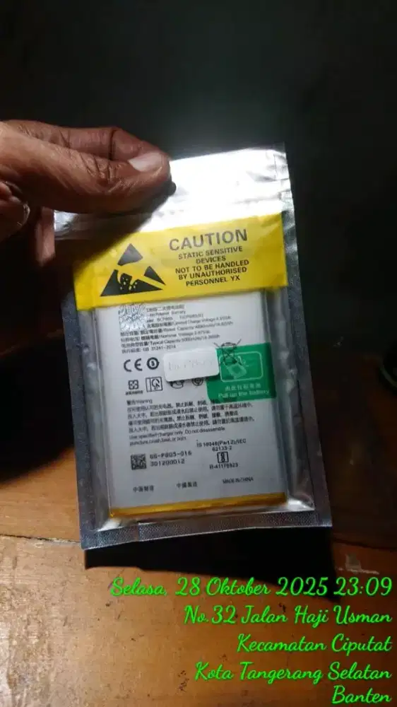 Batre oppo a16 BLP805