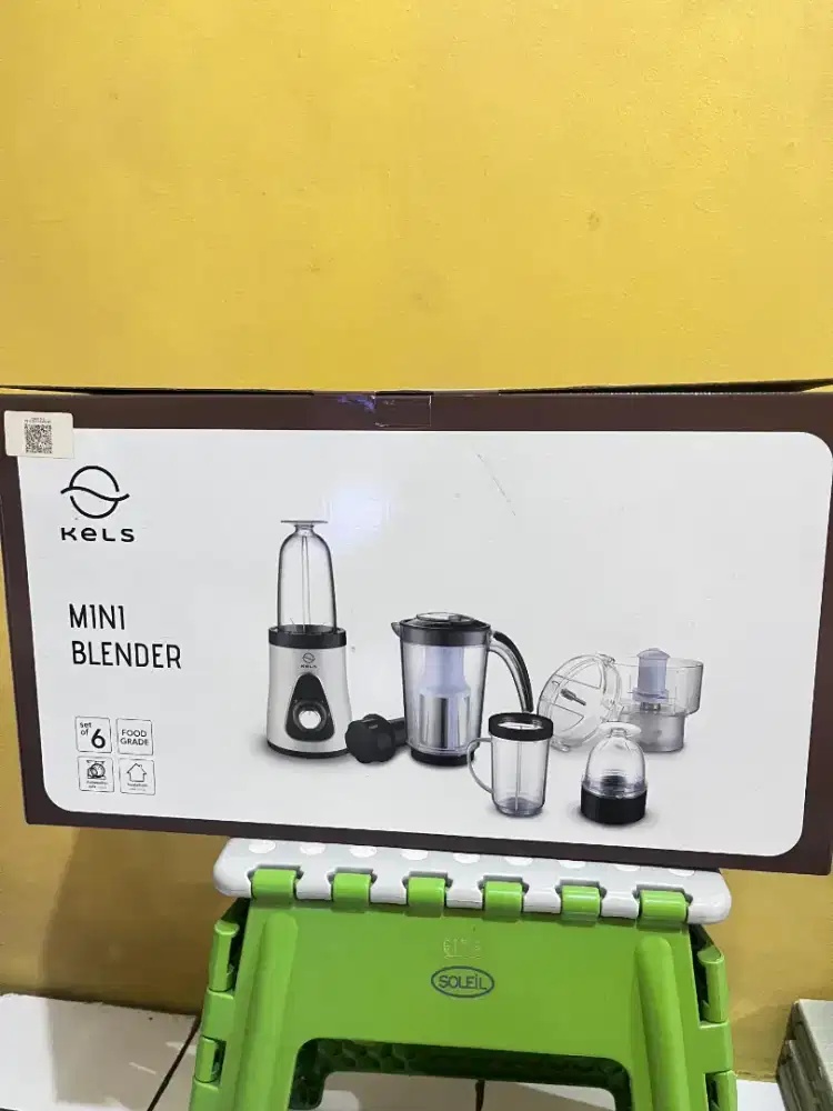 Jual Preloved Mini Blender Kels 6 in 1 (Kels Nova/Nolan)