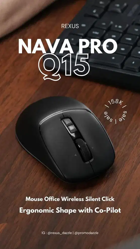 Rexus Nava pro Q15 mouse wireless