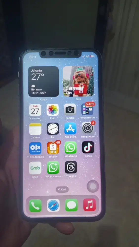 Iphone X White 256GB