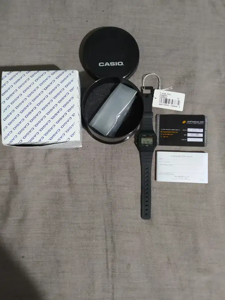 Jam casio f-91 w original