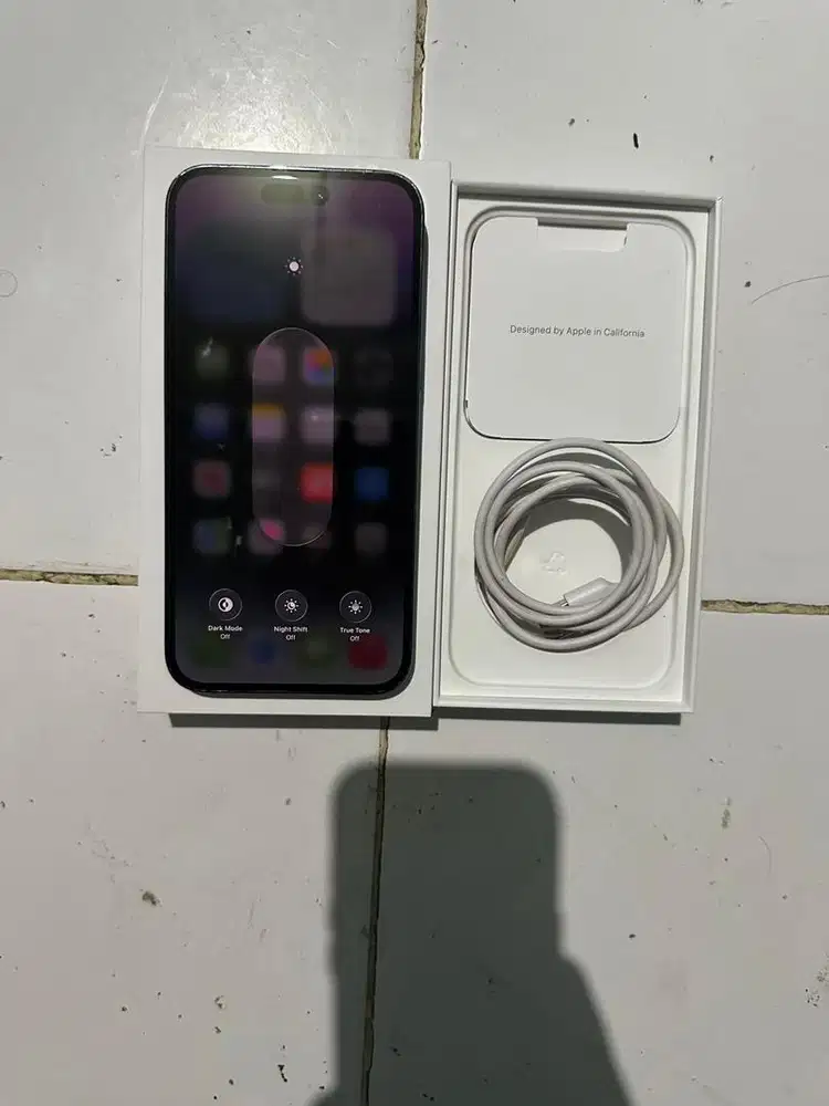 Iphone 14 Promax 128GB Purple Resmi Ibox Lengkap