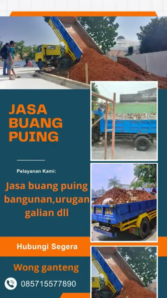 Jasa buang puing