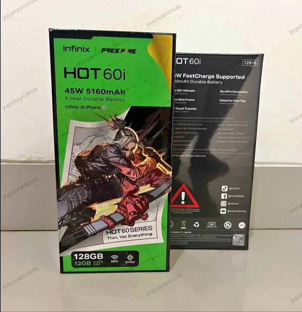 INFONIX HOT 60I RAM 8+8/256