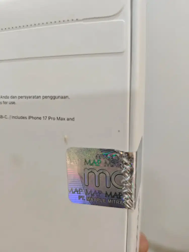 Iphone 17 Pro Max 512GB Deep blue baru masih segel