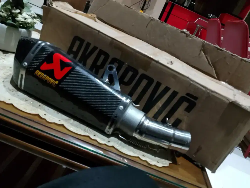 knalpot Akrapovic ninja 250 fi