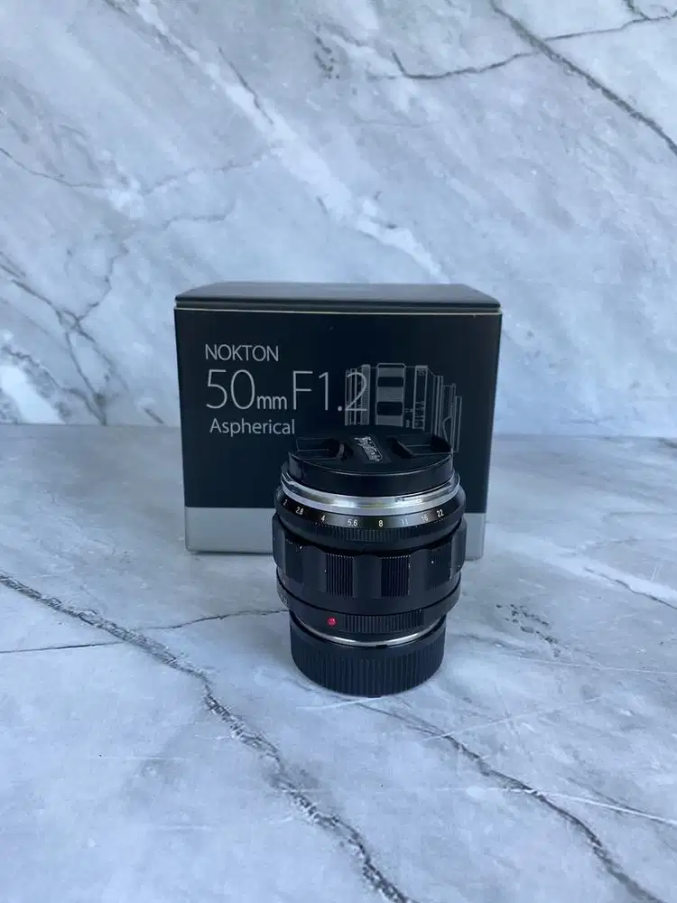 Lensa Voigtlander 50mm f1.2 Nokton (leica M), 13 Juta Nego