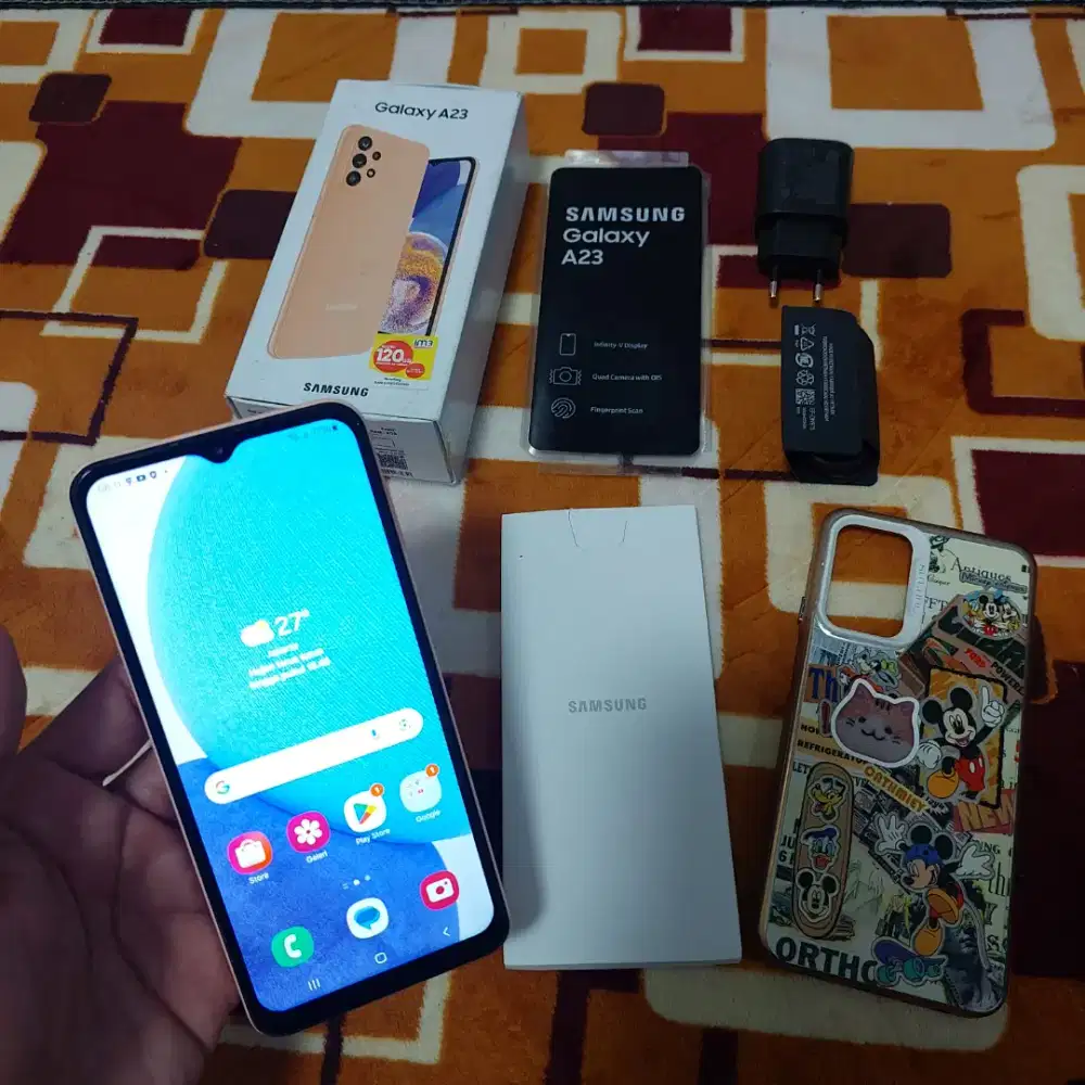 Samsung Galaxy A23 Dualsim Mulus Fullset ORI SEIN
