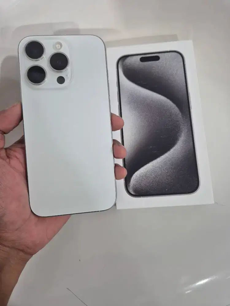 iPhone 15 pro 128gb iBox white titanium