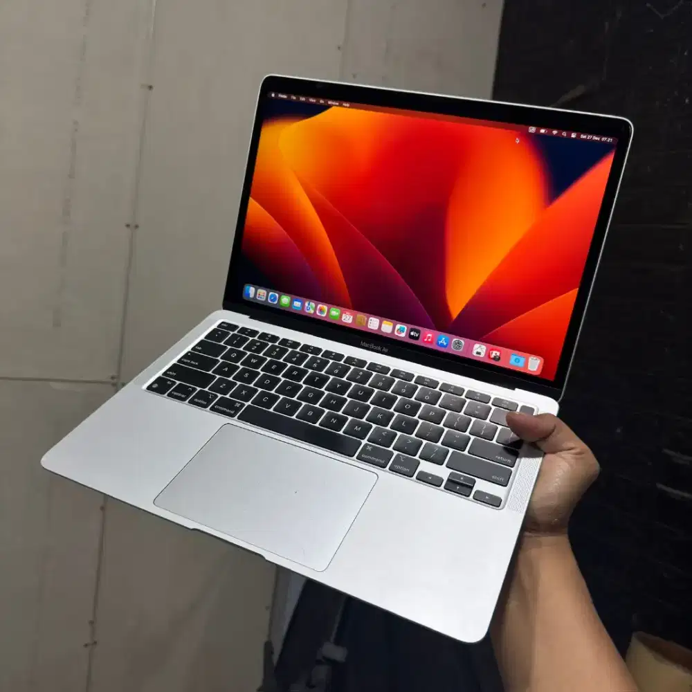 Macbook air m1 2020 ram 8gb ssd 128gb siap pakai bisa cod