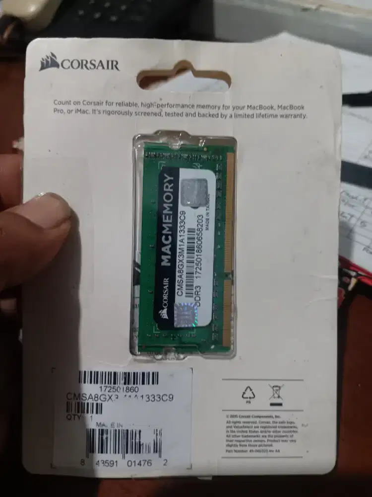 Ram Corsair Competible buat Mac