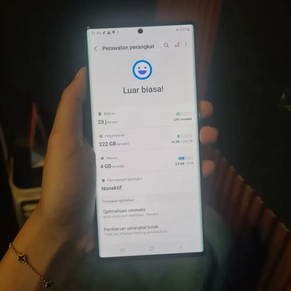 Samsung Galaxy Note 20 Ultra 8/256 Hitam.