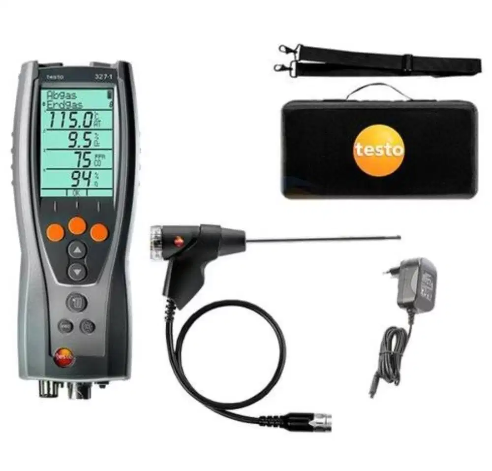 Terima Beli Gas Combustion Analyzer / Flue Gas Analyzer Bacharach, Tes