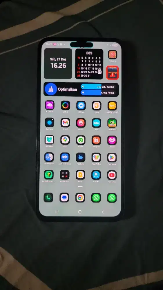 Samsung a34 ram 8gb Rom 128gb 5G x sein