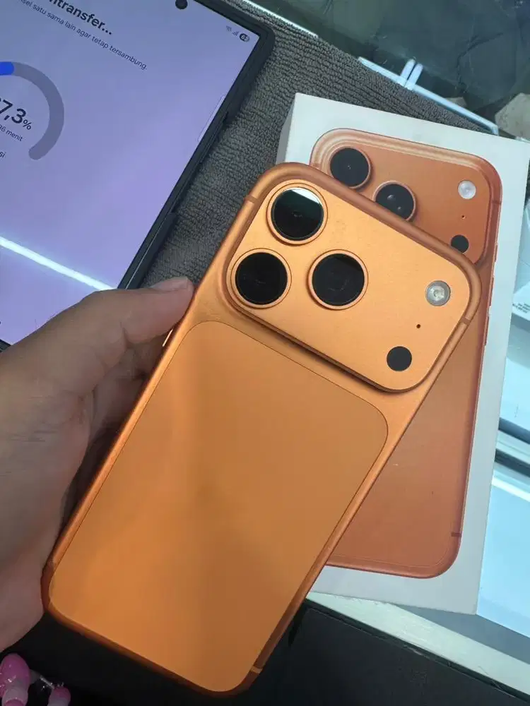 iPhone 17 Pro 256GB Orange Garansi iBox 14/12/26 bh 100%