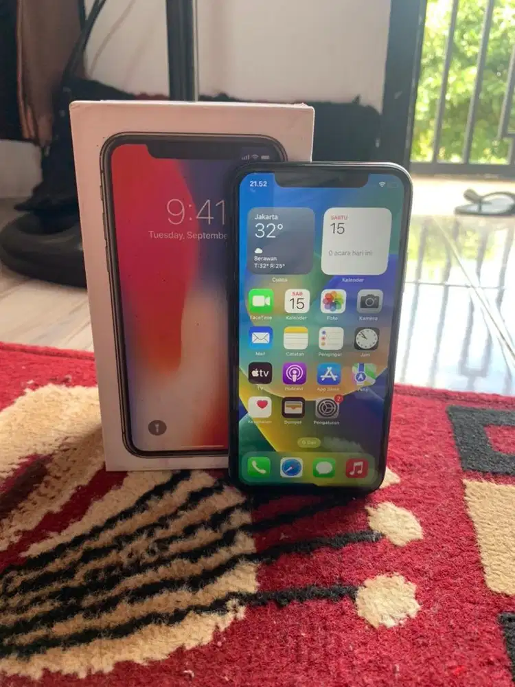 Iphone X penyimpanan 256