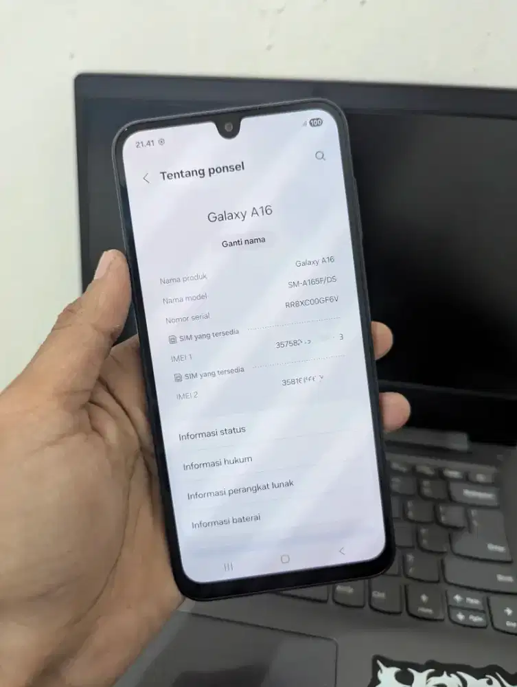 Samsung a16 ram 8/128
