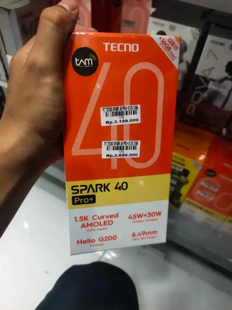 TECNO SPARK 40 PRO+ 8/128GB | ATLANTIS DAHSYAT