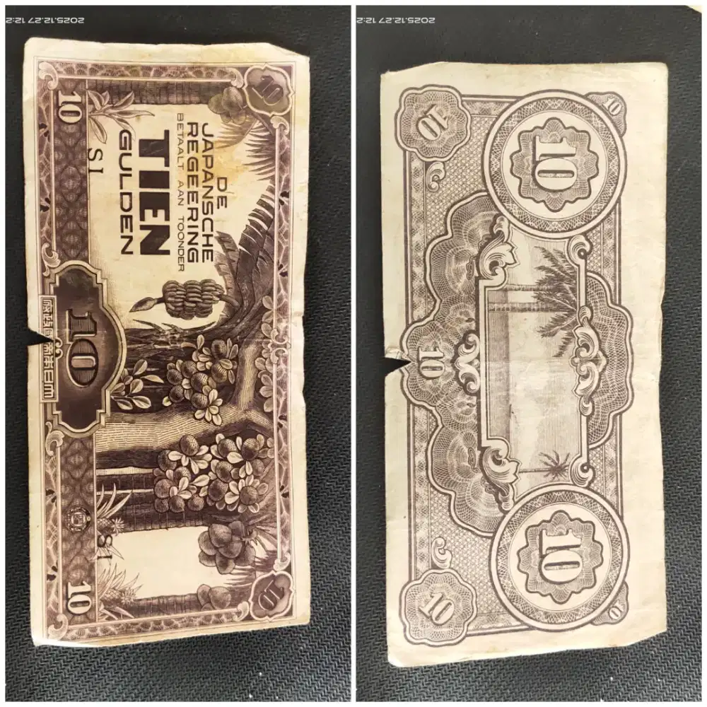 Uang kuno asli Indonesia