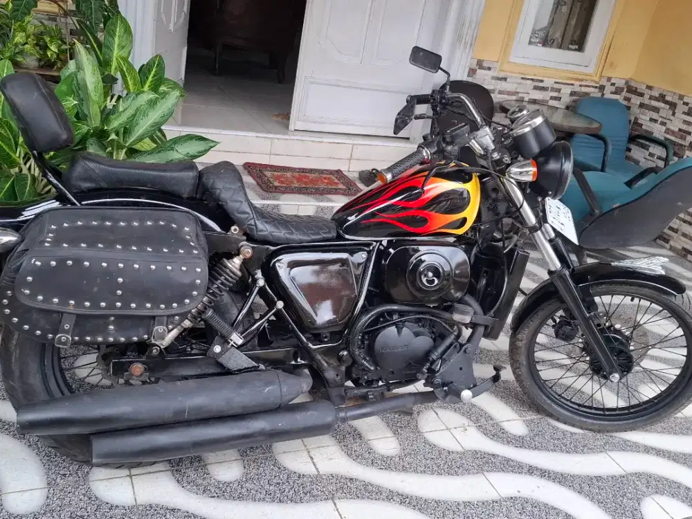 Kaisar Ruby 150 cc modif harley