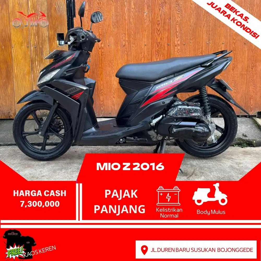 MIO Z TAHUN 2016 SURAT LENGKAP PAJAK PANJANG NO KENDALA SIAP PAKAI