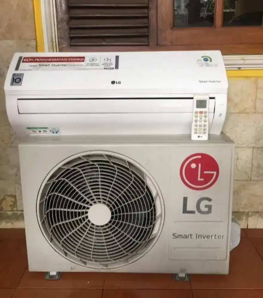 ac LG inverter 1/2pk ori garansi