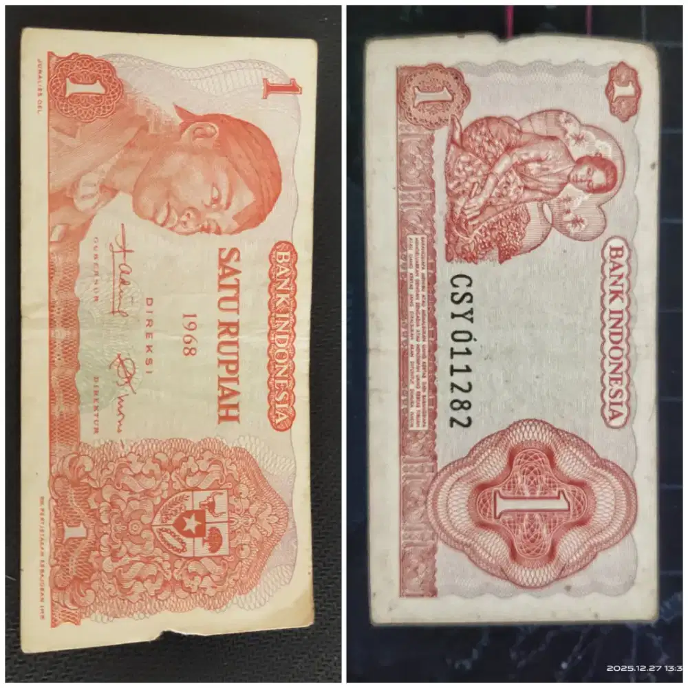 Uang kuno Asli Indonesia