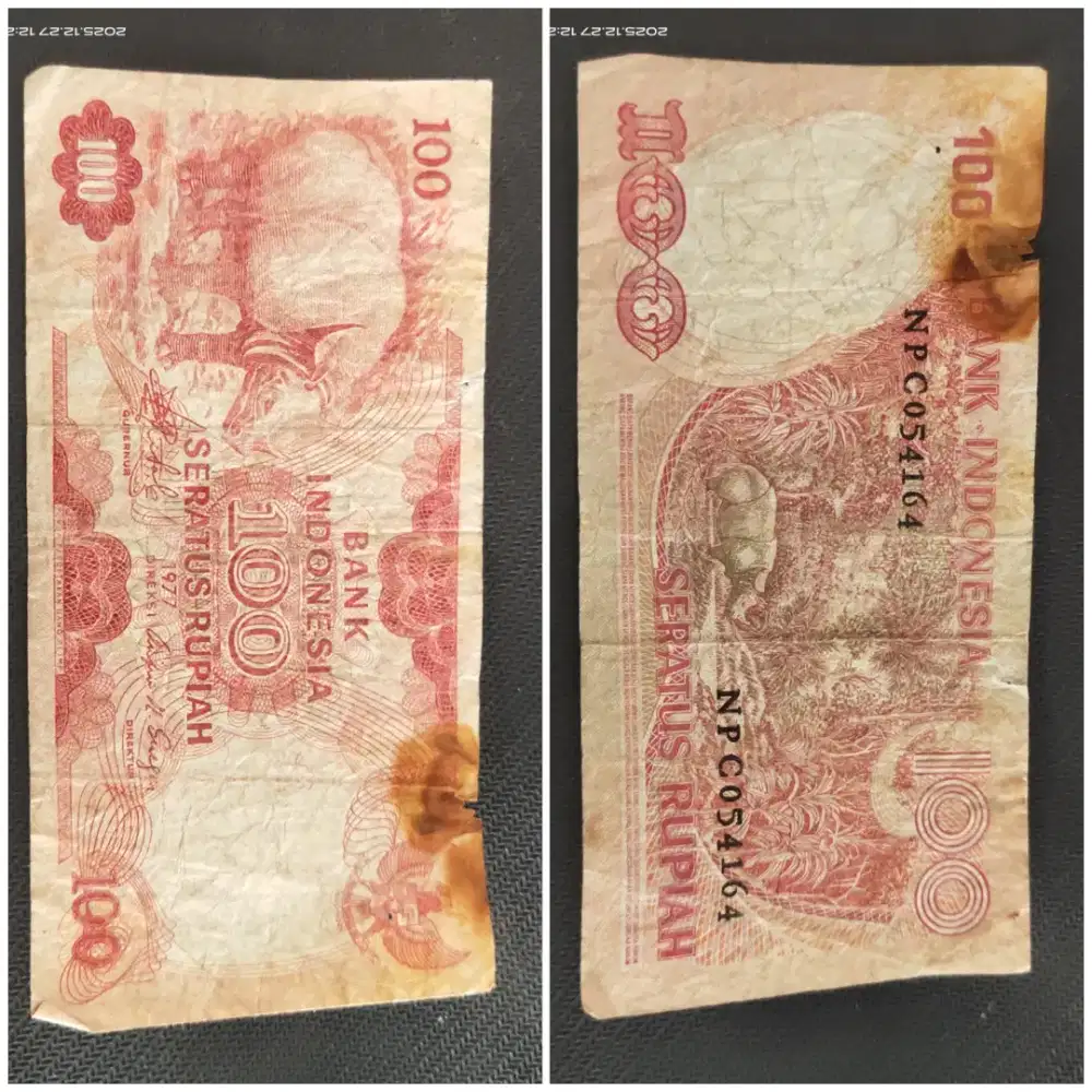 Uang kuno asli Indonesia