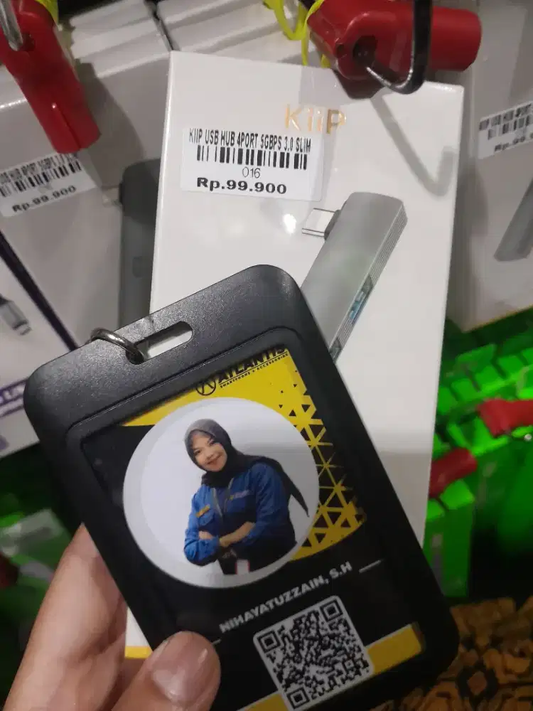 KIIP USB HUB 4PORT 5GBPS 3,0 SLIM