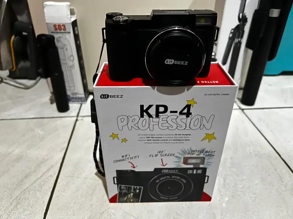 Dijual, kamera digital merk kitbeez KP4